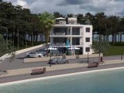 1. Reihe zum Meer in Vir, Wohnung S1 mit Garten, Seltenheit!