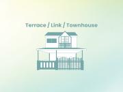 1 Storey Terrace House, End Lot, Low Cost