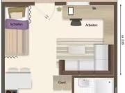 1 Zimmer 23 m² 193.750 € Kaufpreis Wohnungen in Freising