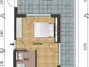 1 Zimmer Wohnung in Brunnenstraße, Gesundbrunnen