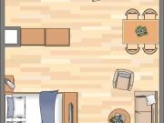 1 Zimmer Wohnung in Düsseldorf Bilk