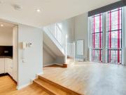 1B mez flat in church conversion for Jan sublet