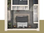 1BR 1BA, Apartment with Gym, Yaxche, Playa del Carmen