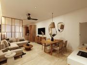 1BR 1BA, Lujoso Departamento con Balcony, Ikuku, Playa...