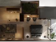 1BR 1BA, Lujoso Departamento con Balcony, Johannes...