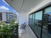 1BR 1BA, Lujoso estudio con Infinity Piscina, Torre...