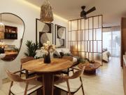 1BR 1BA, Planta Baja Departamento con Piscina, Ikuku,...