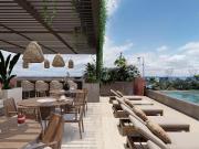 1BR 1BA, Planta Baja Departamento con Roof, Ikuku, Playa...