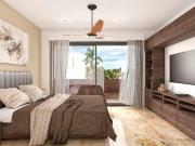 1BR 1BA Planta Baja Departamento, Green Savage, Playa...