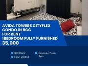 1BR Avida Towers CityFlex For Rent Fully Furnished Condo...