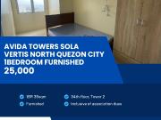 1BR Avida Towers Sola Vertis Fully Furnished Condo in...