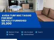 1BR Avida Towers Turf Condo For Rent Fully Furnished BGC