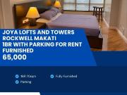 1BR Condo for Rent Rockwell Makati | Joya South 70sqm...