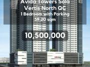 1BR Condo for Sale with Parking in Vertis North Quezon...