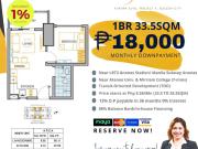 1BR Condo Near Ateneo, Anonas Lrt And Upcoming Subway...