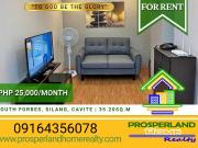 1BR CONDO UNIT FOR RENT IN SOUTH FORBES, SILANG, CAVITE