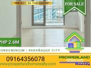 1BR CONDO UNIT FOR SALE IN MARCELO, PARAÑAQUE CITY