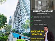 1BR FOR SALE IN MANHATTAN HEIGHTS NEAR ARANETA COLISEUM...