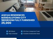 1BR Fully Furnished Condo for Rent at Acqua Residences...