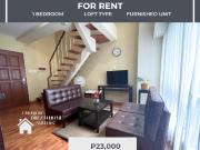 1BR Loft Type Condo Unit at East of Galleria Ortigas...