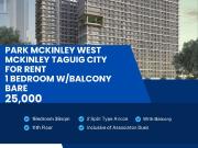1BR Park Mckinley West Bare For Rent Pet Friendly Condo...