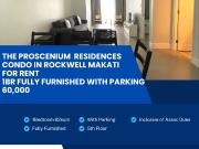 1BR With Parking The Proscenium Residences Rockwell...