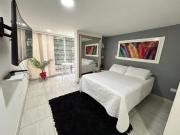 202 SE ALQUILA APARTAESTUDIO EN EL LIMONAR AMOBLADO CON AIRE