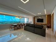 2035 Apartamento semi mobiliado com 3 suítes, lavabo, 2...