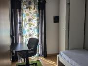 218516 Single room with single bed in.