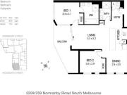 2209/259 Normanby Road, South Melbourne Apartment for...