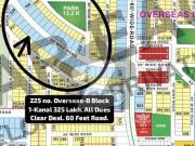 1114 no. Overseas B 1 Kanal Residential Plot 53 by 105...