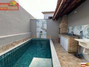 250 Metros da Praia! Casa Nova com Piscina 2 quartos, 60...