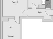 2,0 Zimmer Wohnung in Augsburg Bahnhofs, Bismarckviertel