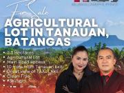 2.3 hectares Farm Lot For Sale with Taal Lake View in...