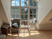 2,5 Raum DG Wohnung mit Balkon+EBK zur Miete in Untermenzing