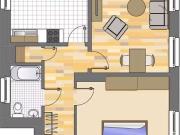 2,5 Zimmer 52 m² 399 € Kaltmiete Wohnungen in Herne