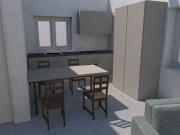 2.5 Zimmer, 56 m², 1. Stock