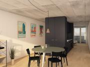 2.5 Zimmer, 82 m², 1. Stock