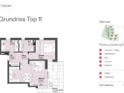 2,5 Zimmerwohnung A4 Top 11 | Wohnen im Herzen von Grödig