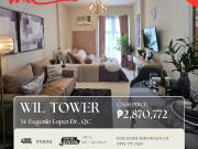 2.9M CASH Brand new studio unit, perfect for staycation... 2.9M CASH Brand new studio unit, perfect for staycation...