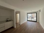 2 ambientes a estrenar en kubo vidt. 5to piso. balcon...