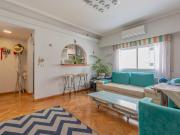 2 ambientes en venta en Belgrano Luminoso