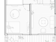 2 ambientes con terraza corazón de Urquiza