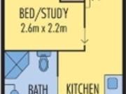2 BED 1 BATH FURNISHED APARTMENT WHITE GOODS INCLUDED
