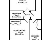 2 bed flat in West Kensington