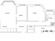 2 bed flat, Pembroke Road W8