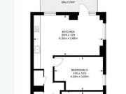 2 bed room flat in Canning Town