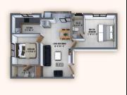 2 Bedroom 1075 Sq.Ft. Apartment in Reddiarpalayam... 2 Bedroom 1075 Sq.Ft. Apartment in Reddiarpalayam...