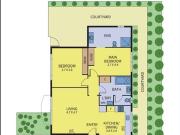 2 Bedroom, 2 Bathroom with Private Courtyard 650 Per Week