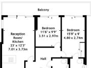 2 bedroom apartment to rent